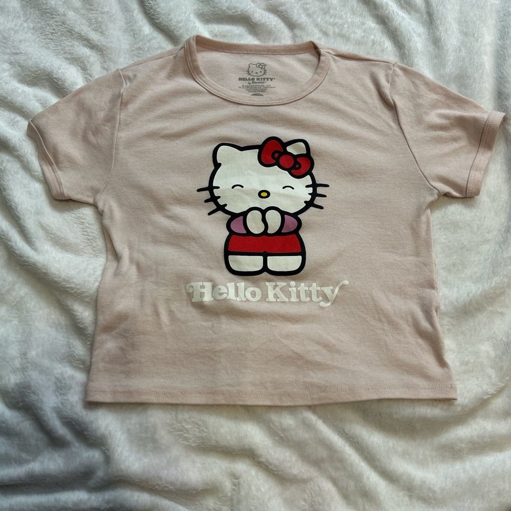 Hello Kitty Blush Pink Short Sleeve Tee